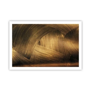 Poster - In einem goldenen Labyrinth - 91x61 cm