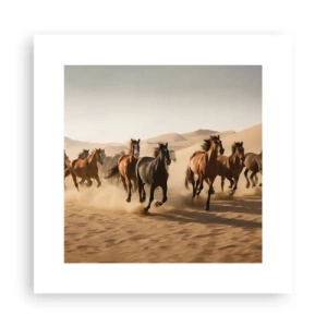 Poster - Frei wie der Wind - 30x30 cm