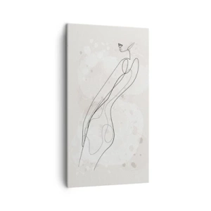 Bild auf Leinwand - Leinwandbild - Der Blick schweift - 45x80 cm