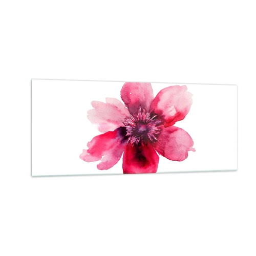 Glasbild - Bild auf glas - Ein nach Karmin duftender Kuss - 100x40 cm