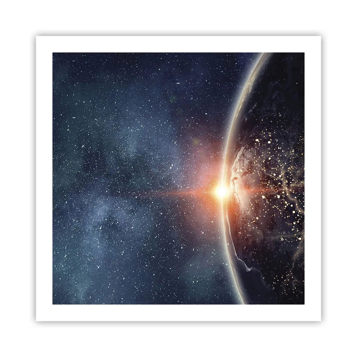 Poster - In einer neuen Perspektive - 60x60 cm