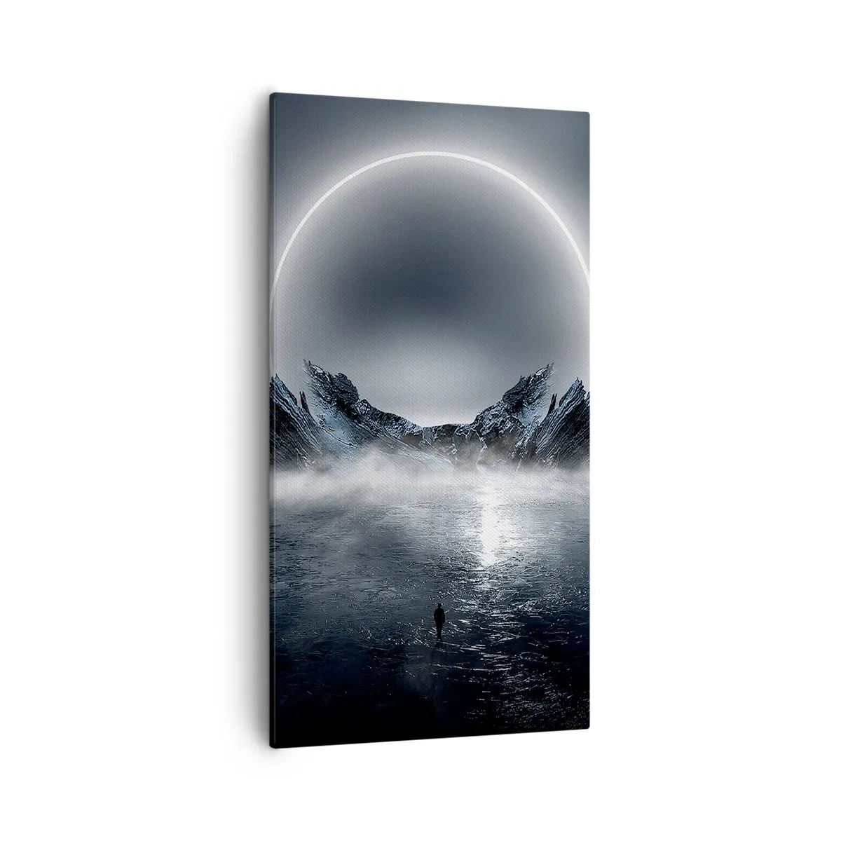 Bild auf Leinwand - Leinwandbild - Ende der Geschichte - 55x100 cm