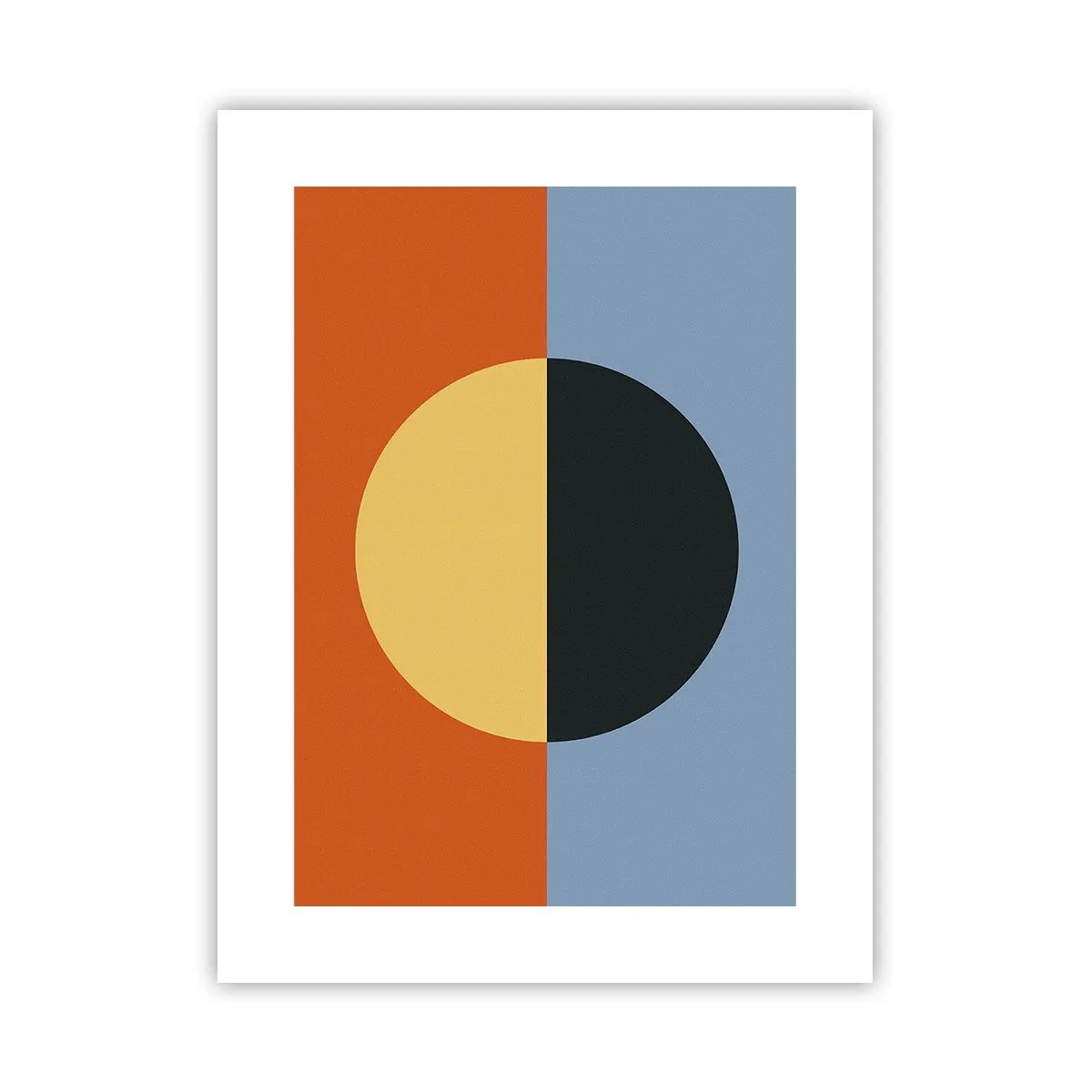 Poster - Eine Komposition aus Wärme und Kühle - 30x40 cm