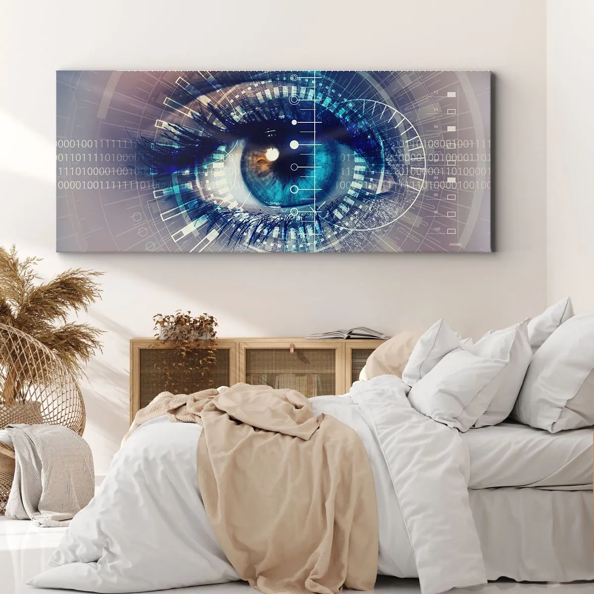 Bild auf Leinwand - Leinwandbild - Du denkst du kennst mich - 100x40 cm