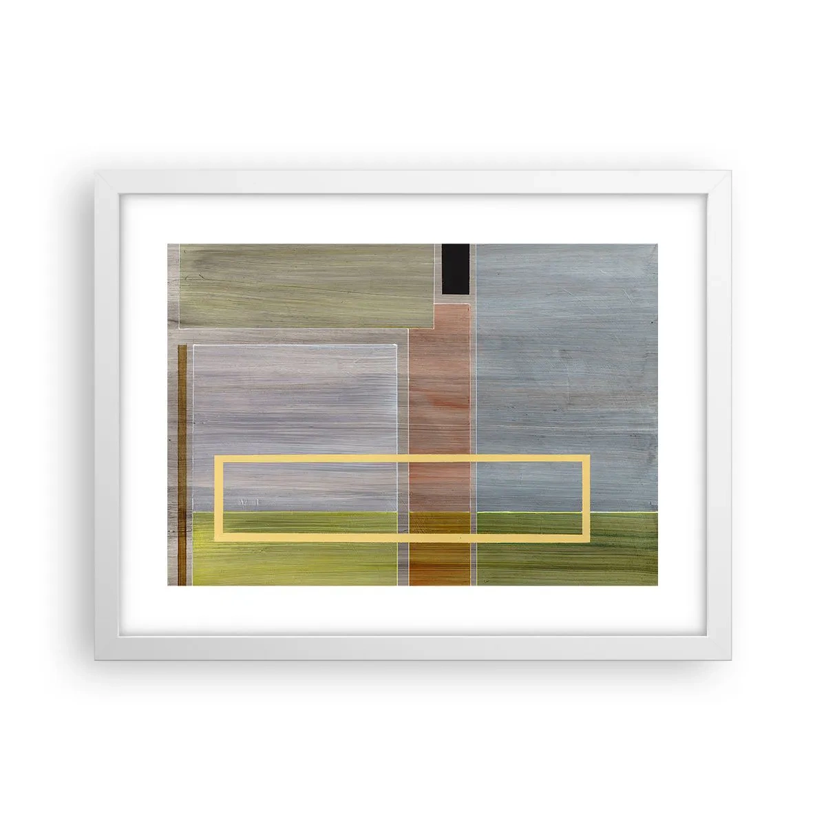 Poster in einem weißen Rahmen - Einfach und ruhig - 40x30 cm