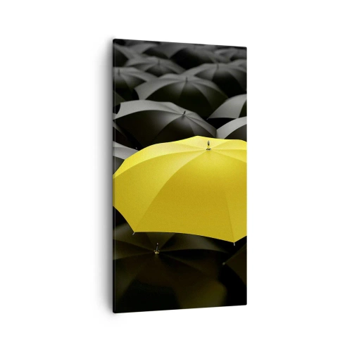 Bild auf Leinwand - Leinwandbild - Auf Wiedersehen Trauer - 55x100 cm