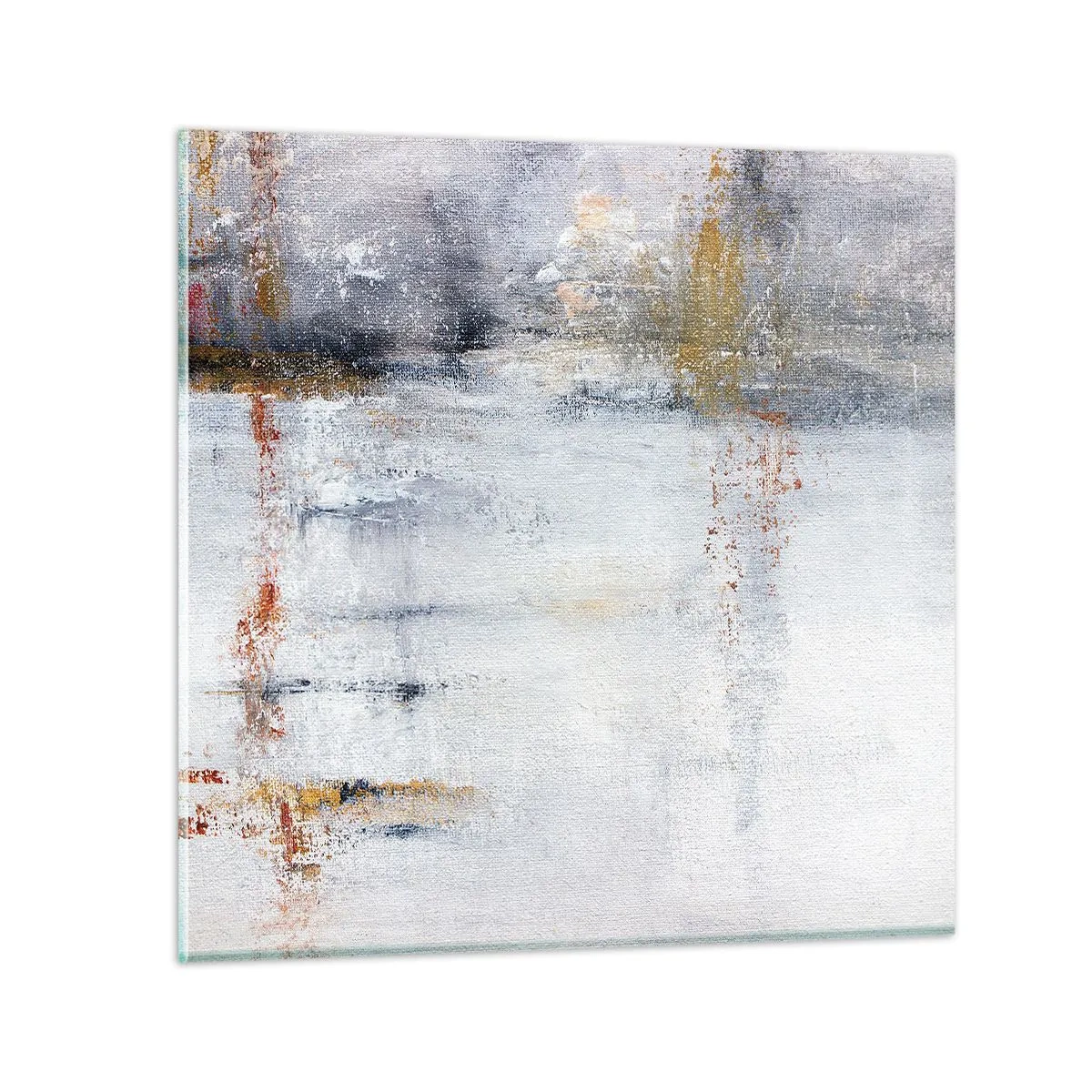 Glasbild - Bild auf glas - Hinter dem Luftvorhang - 40x40 cm