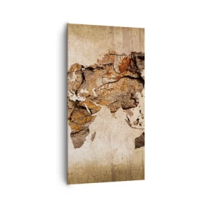 Bild auf Leinwand - Leinwandbild - Entdeckung der Welt - 65x120 cm