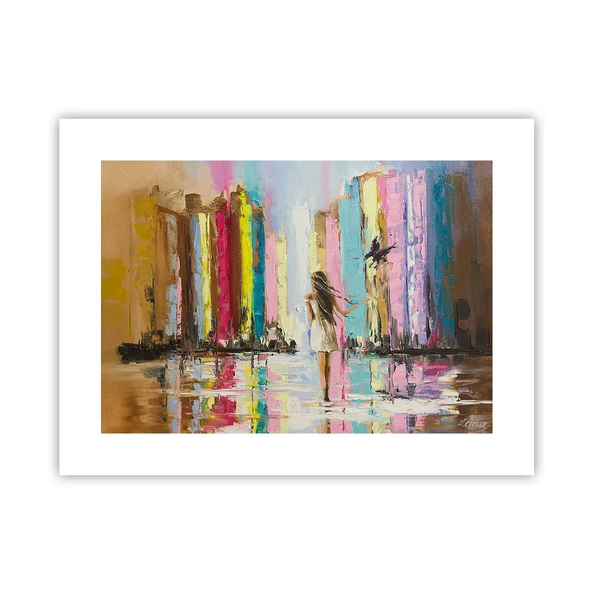 Poster - Folge mir - 40x30 cm