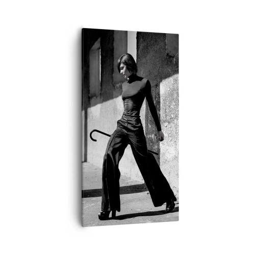 Bild auf Leinwand - Leinwandbild - Urbane Eleganz - 55x100 cm