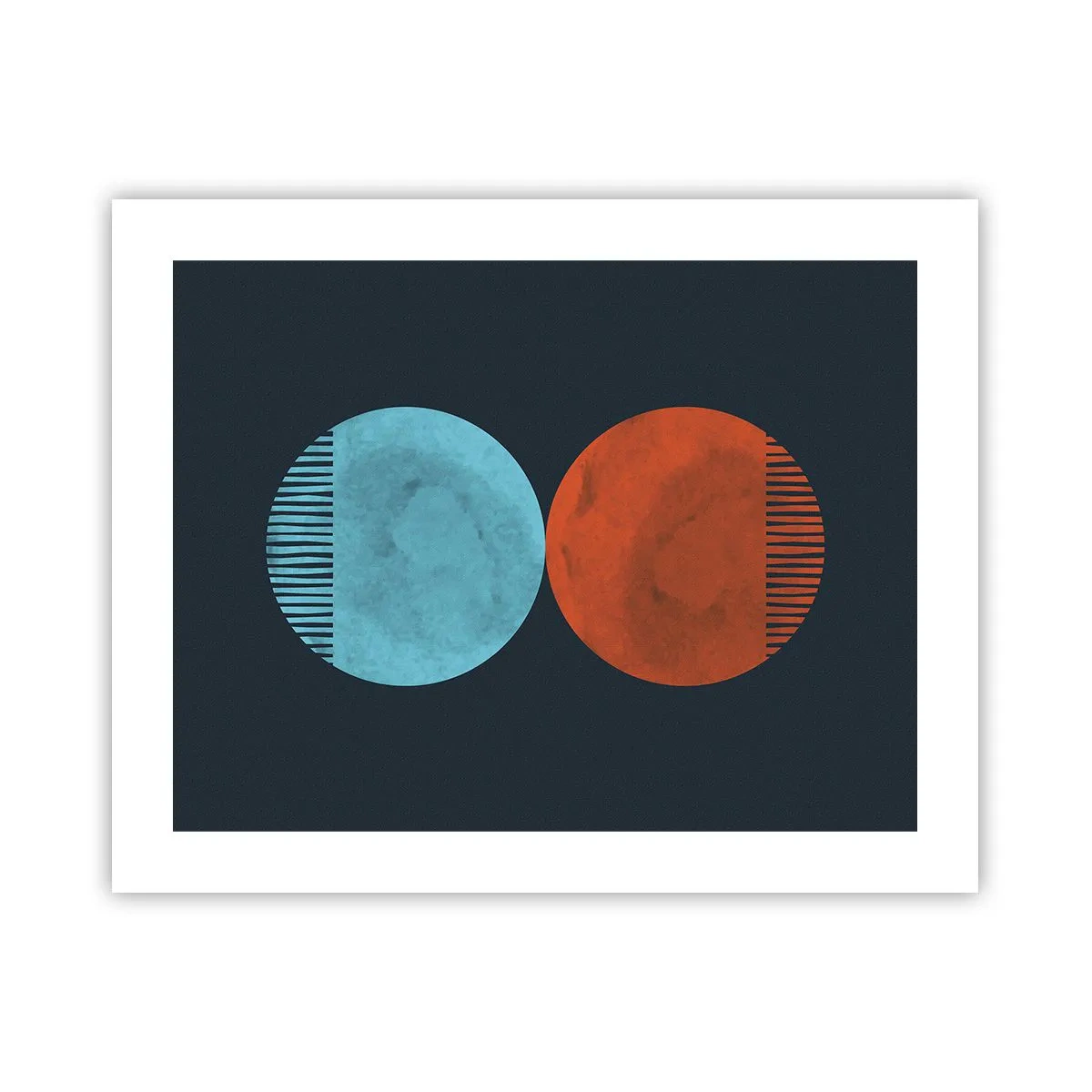 Poster - Nur Geometrie? - 50x40 cm