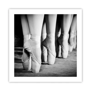 Poster - Gemeinsam, leicht - 50x50 cm