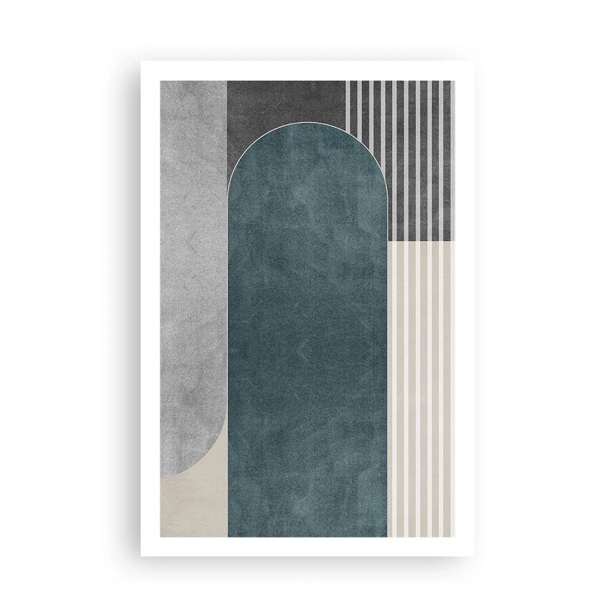 Poster - Komposition auf der Ebene - 61x91 cm