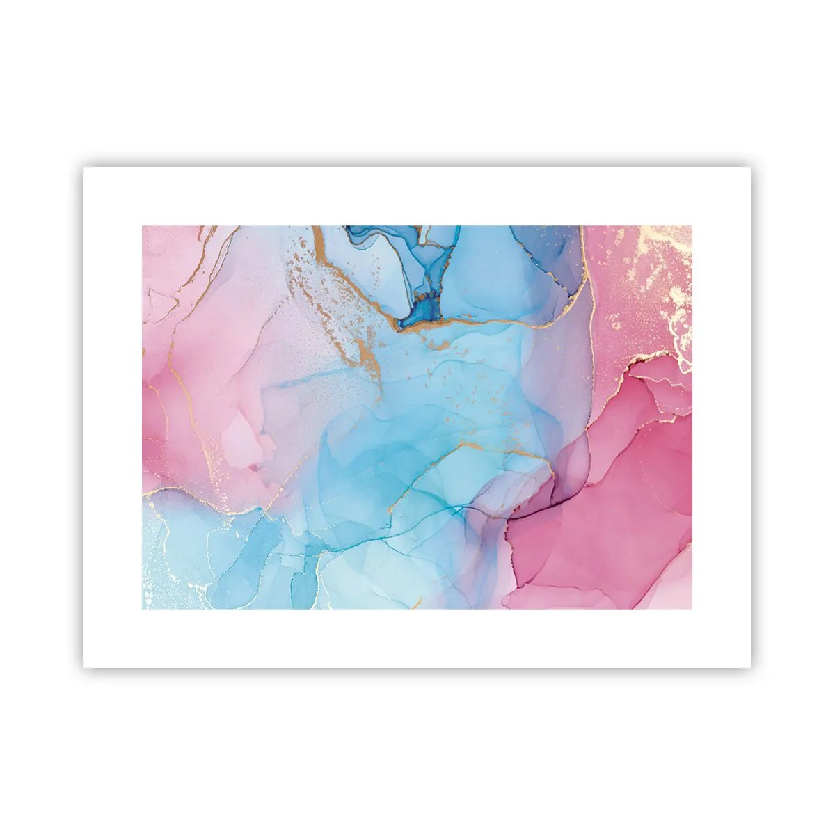 Poster - Begegnung und Durchdringung - 40x30 cm