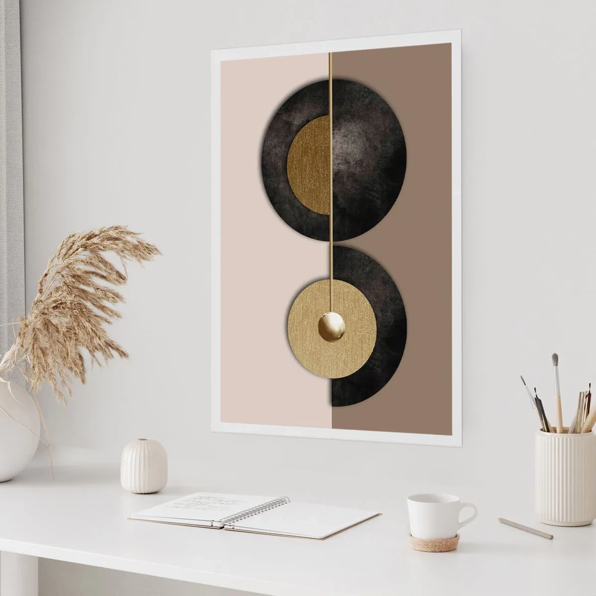 Poster - Variationen rund um den Kreis - 70x100 cm