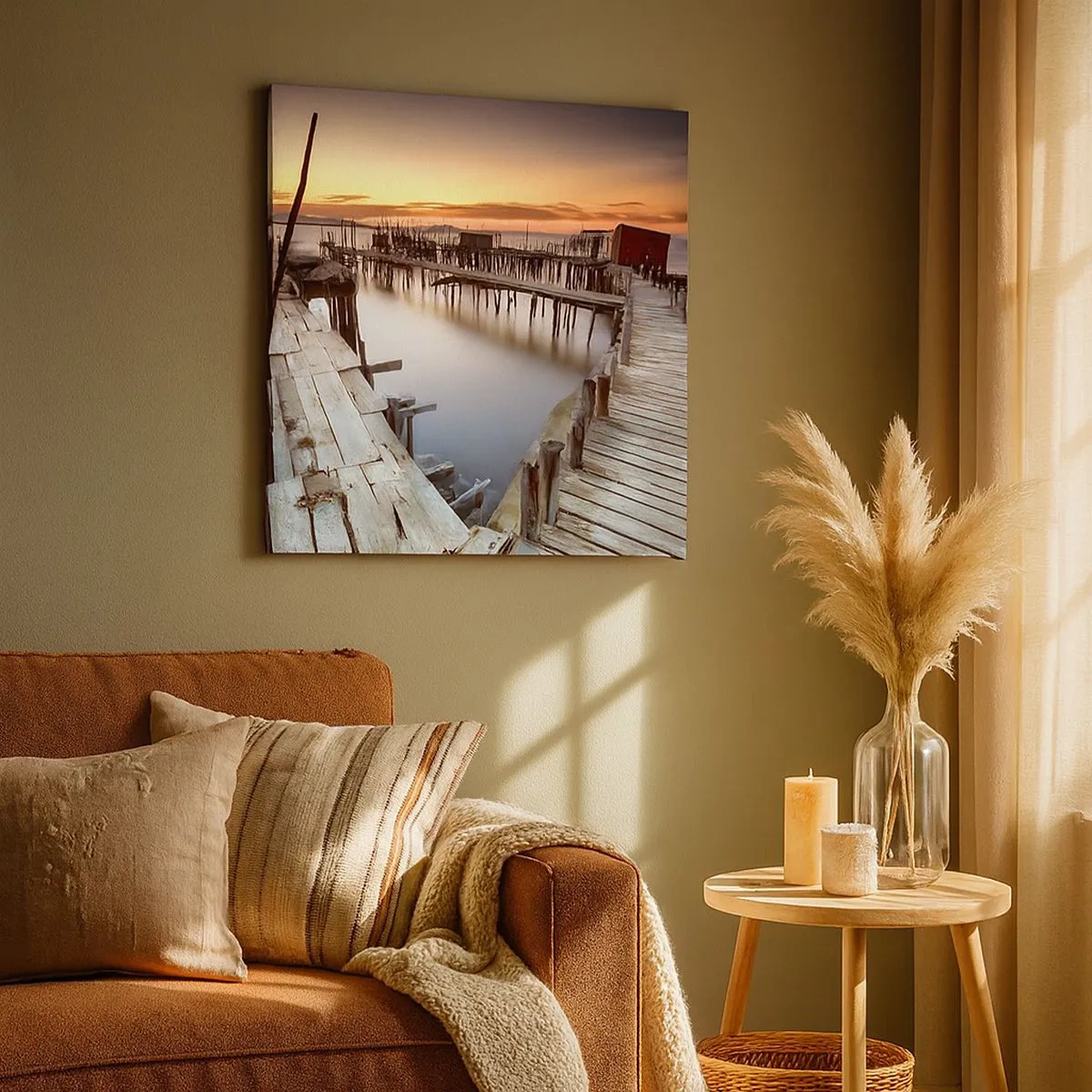 Bild auf Leinwand - Leinwandbild - Authentisch, keine Touristenattrappe - 30x30 cm