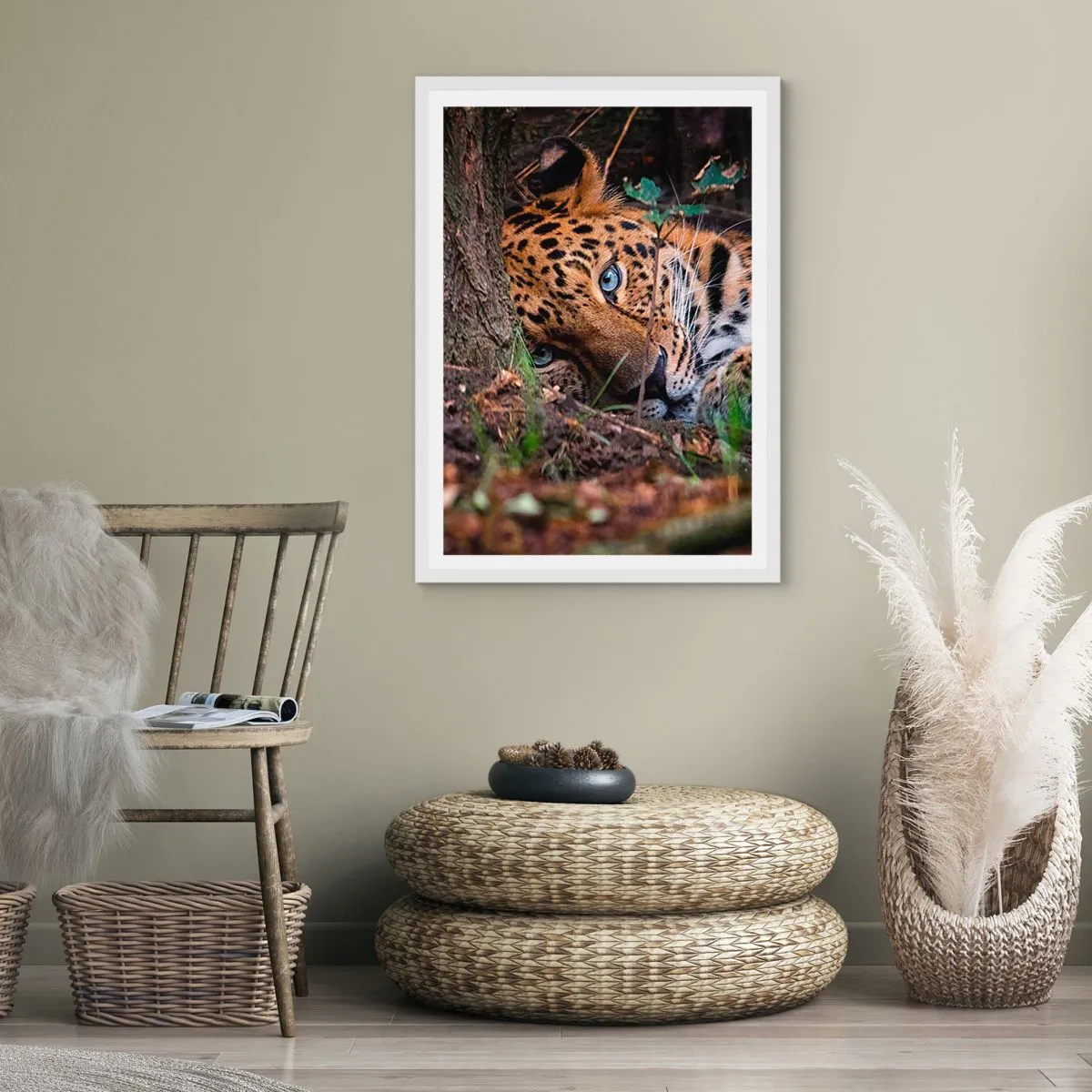 Poster in einem weißen Rahmen - Vertrau mir - 50x70 cm