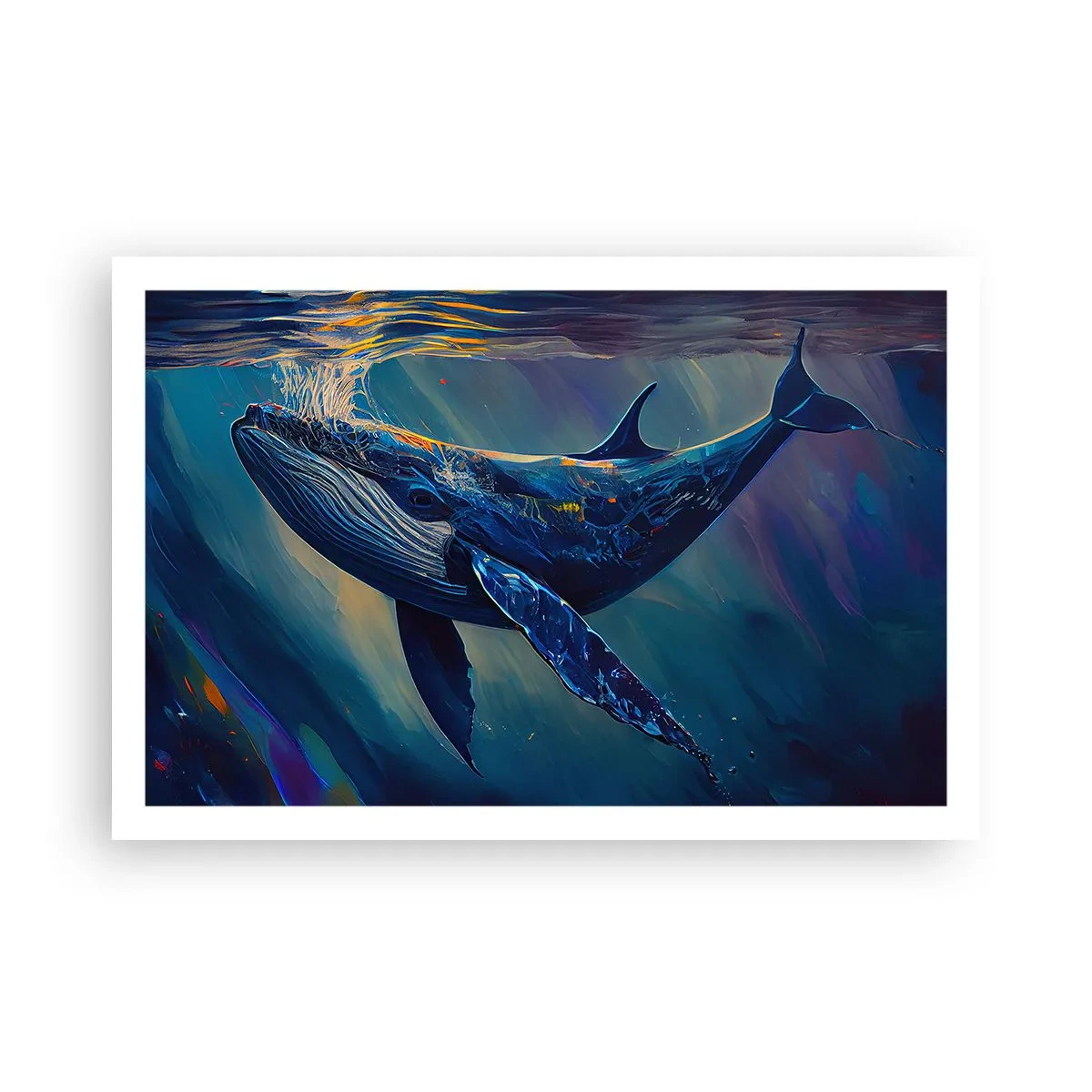 Poster - Willkommen in meiner Welt - 91x61 cm