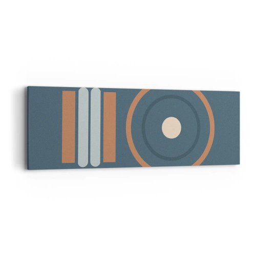 Bild auf Leinwand - Leinwandbild - Das Wesen der Dinge - 90x30 cm