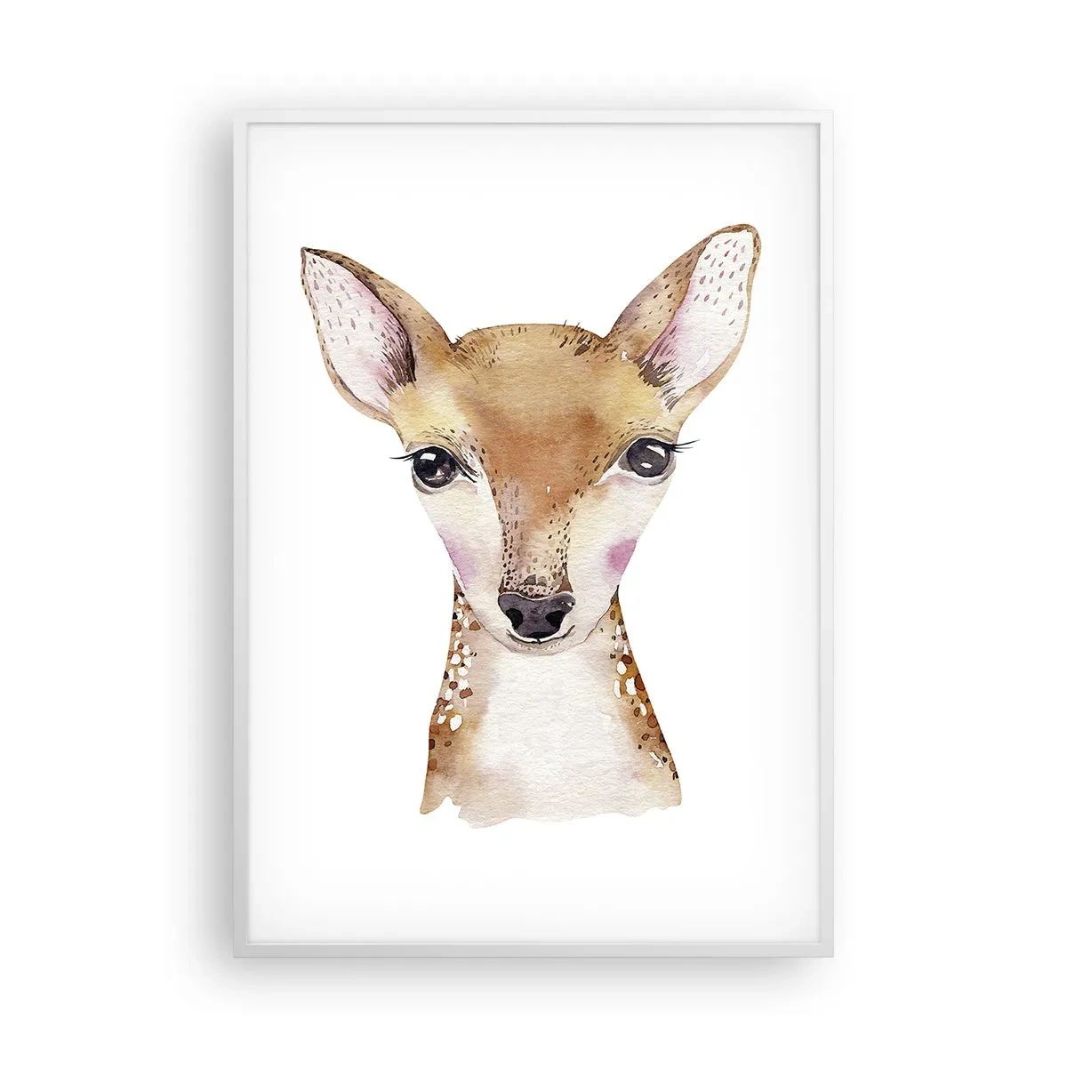 Poster in einem weißen Rahmen - Die Natur der Unschuld - 70x100 cm