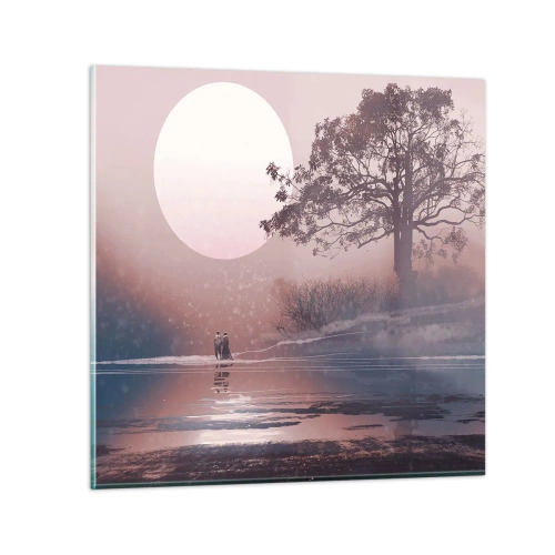 Glasbild - Bild auf glas - Wunder der Nacht - 30x30 cm