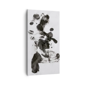 Bild auf Leinwand - Leinwandbild - Obwohl das Wahnsinn ist, steckt darin eine Methode? - 55x100 cm