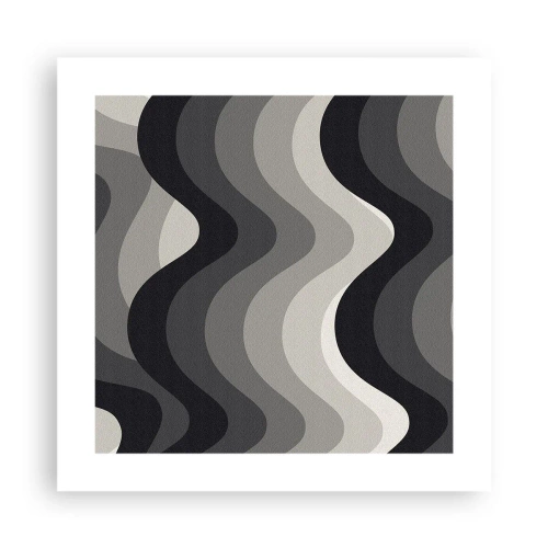 Poster - Eine Welle nach der anderen - 40x40 cm