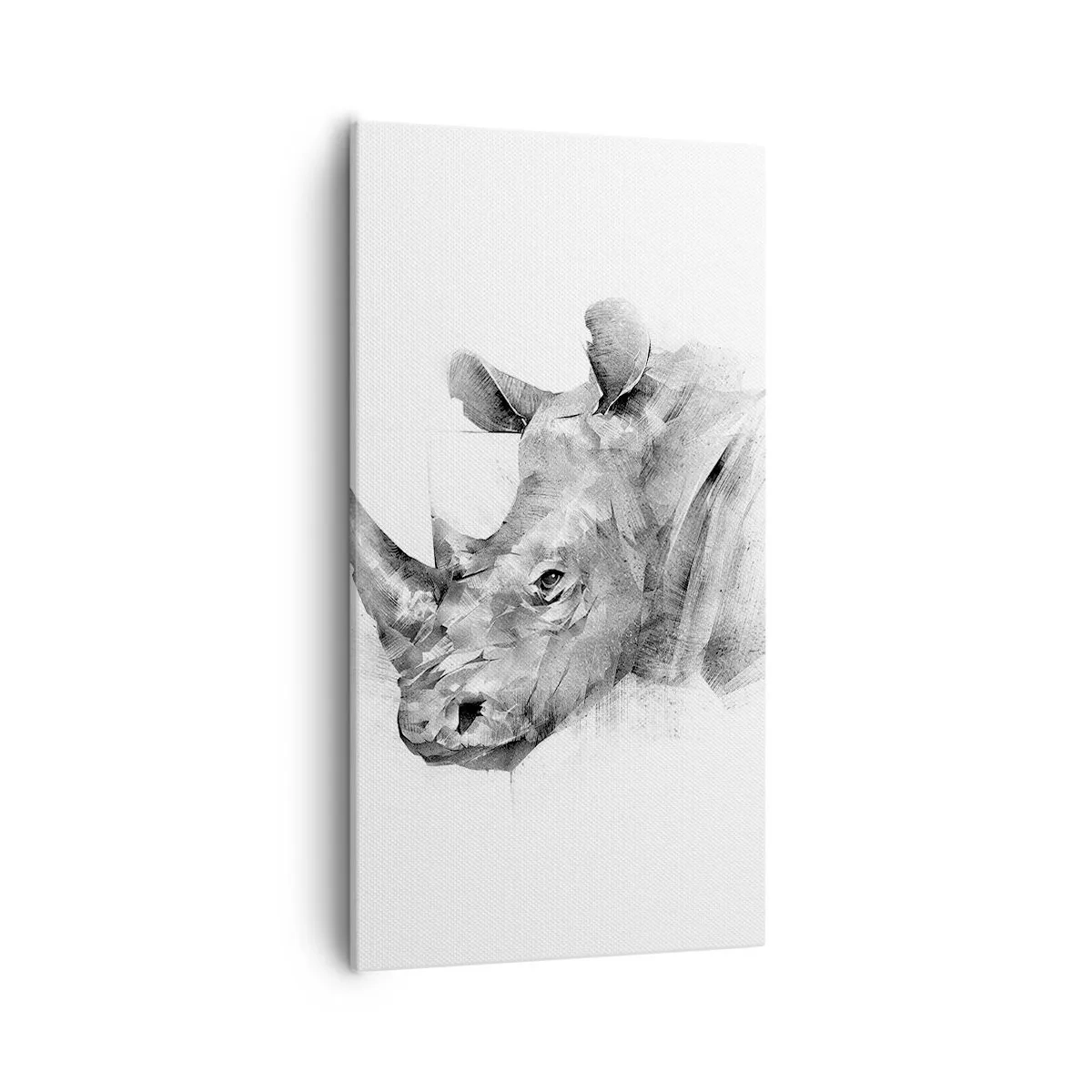 Bild auf Leinwand - Leinwandbild - Afrikanisches Porträt - 55x100 cm