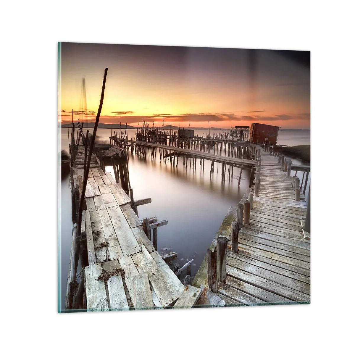 Glasbild - Bild auf glas - Authentisch, keine Touristenattrappe - 50x50 cm