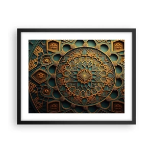 Poster in einem schwarzem Rahmen - In arabischer Atmosphäre - 50x40 cm