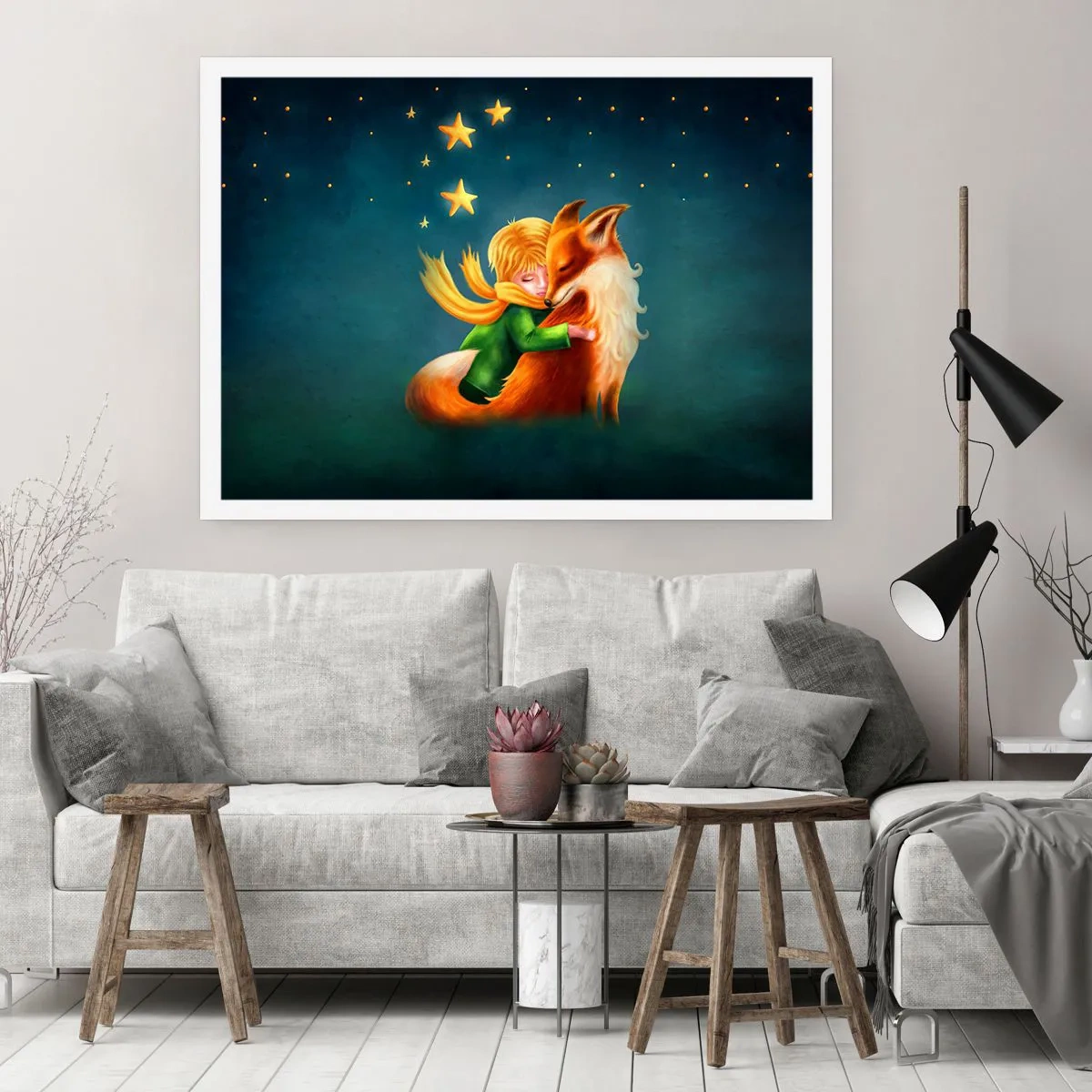 Poster - Kleiner Prinz - 50x40 cm