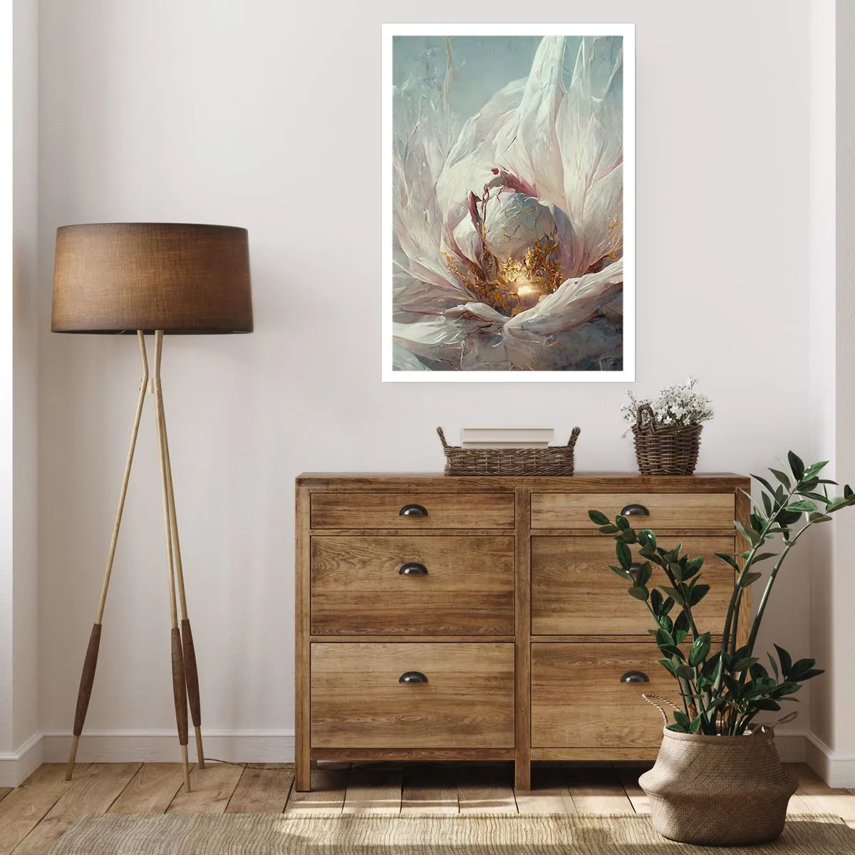 Poster - Sie blüht alle hundert Jahre einmal - 61x91 cm
