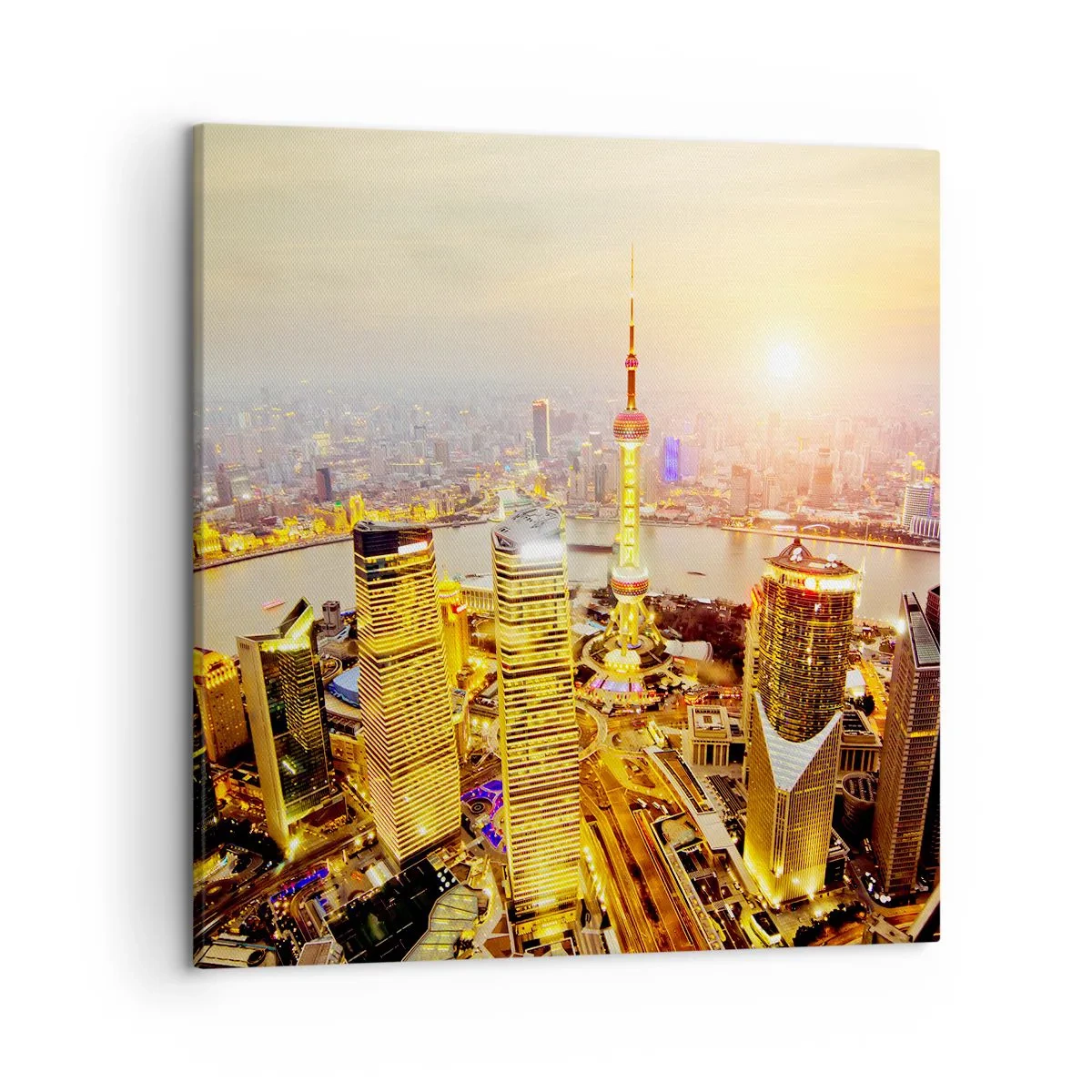 Bild auf Leinwand - Leinwandbild - Asiatischer Traum - 50x50 cm