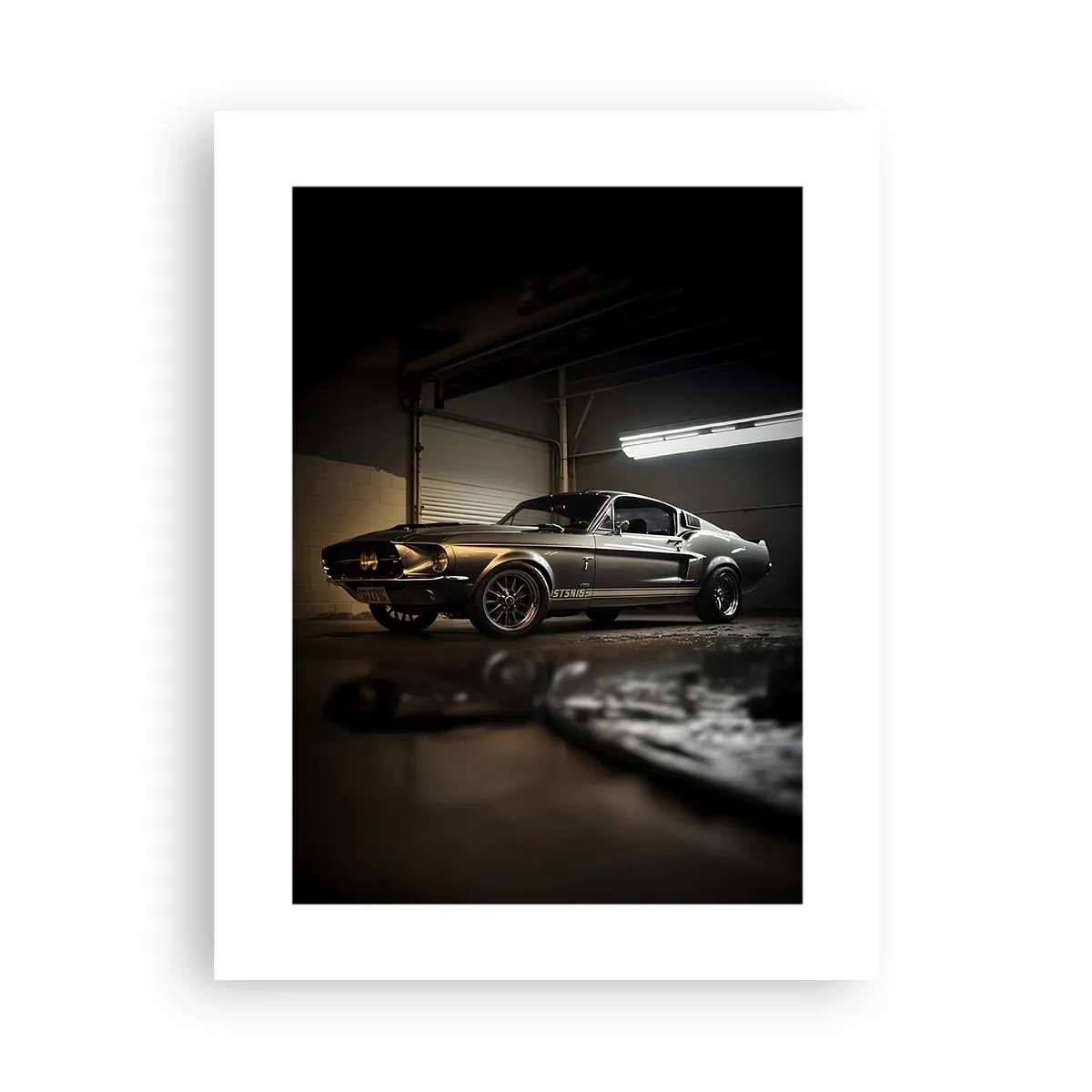 Poster - Zurück in die Vergangenheit - 30x40 cm