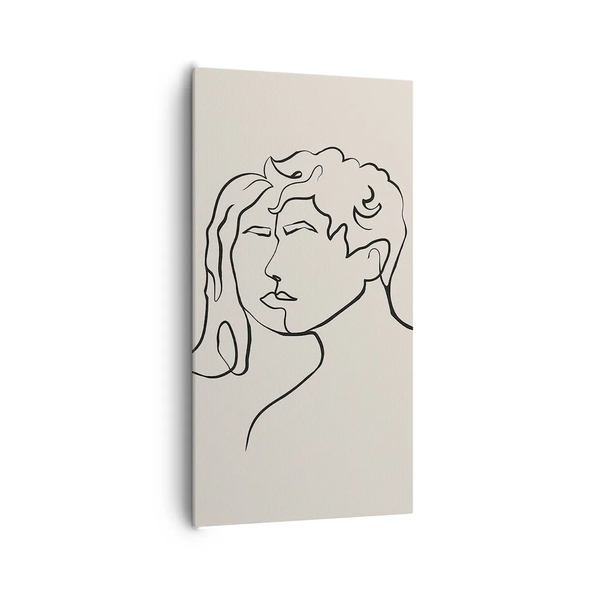 Bild auf Leinwand - Leinwandbild - Und es wurde Einheit - 65x120 cm