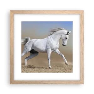 Poster in einem Rahmen aus heller Eiche - Die schönste arabische Sage - 30x30 cm