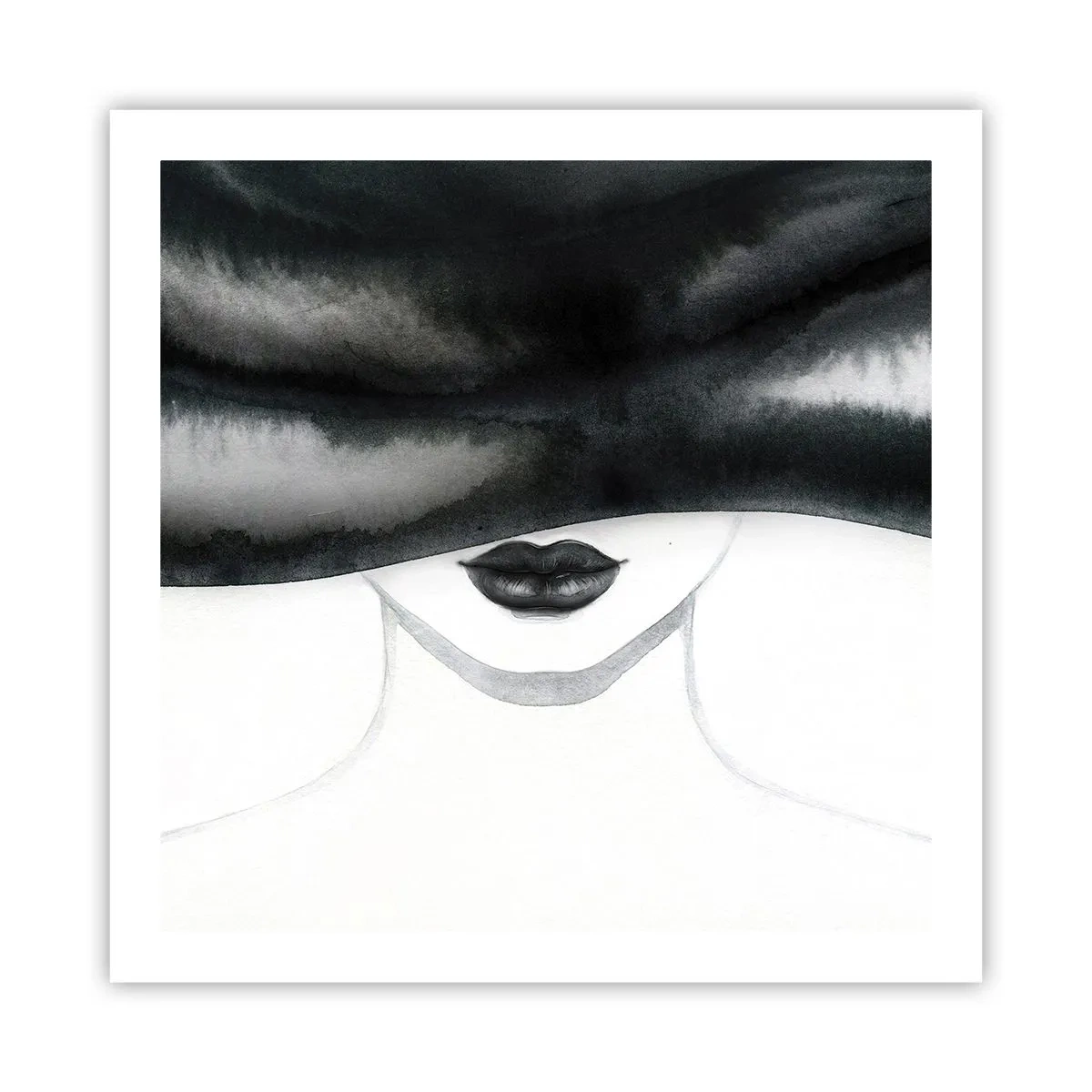 Poster - Ein sinnliches Geheimnis - 60x60 cm