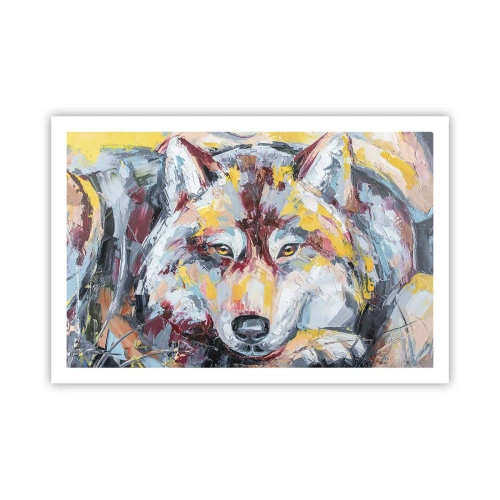 Poster - Seelenfrieden unter den Lieben - 91x61 cm
