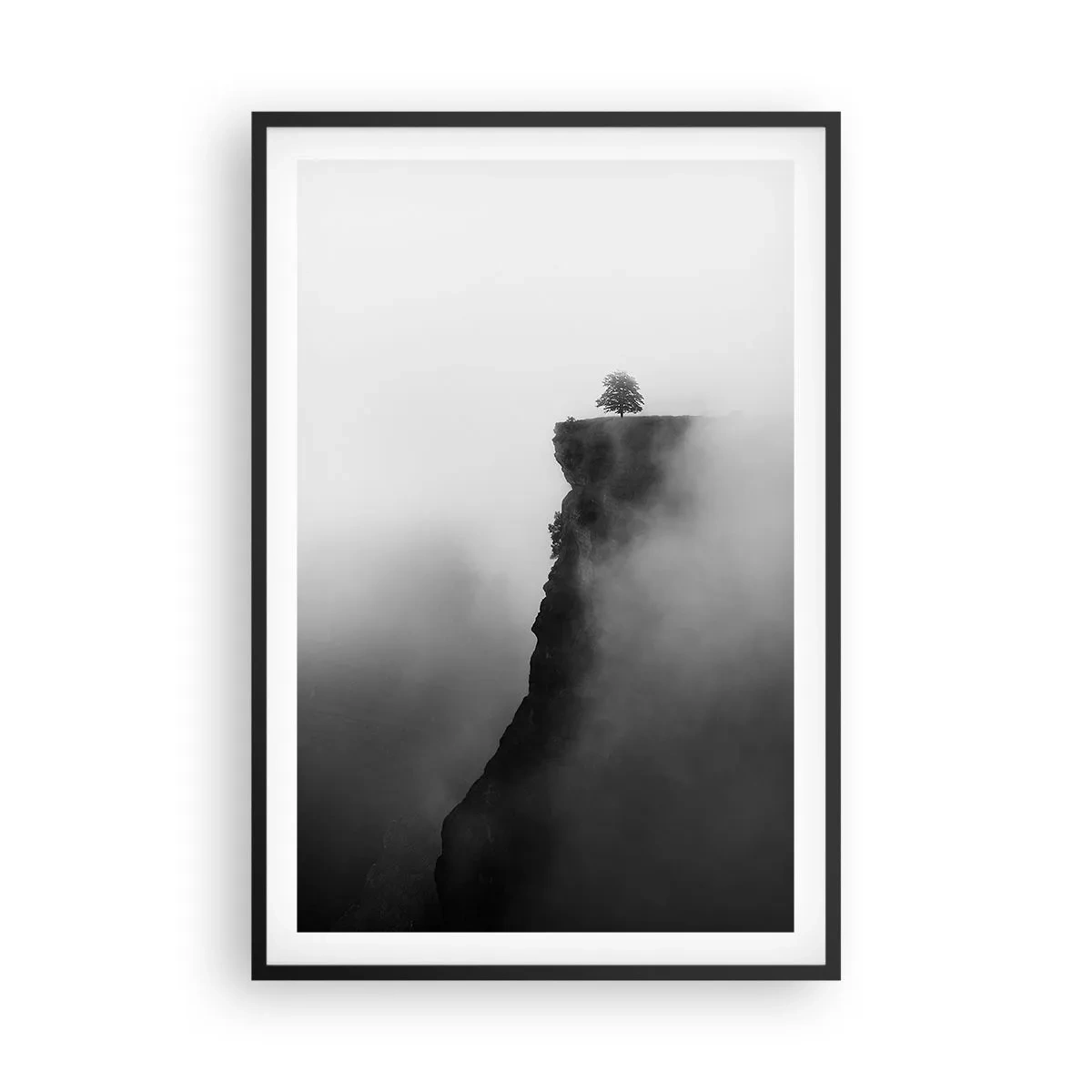 Poster in einem schwarzem Rahmen - Am Rande der Welt - 61x91 cm