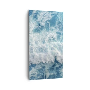 Bild auf Leinwand - Leinwandbild - Freudig und springend - 55x100 cm