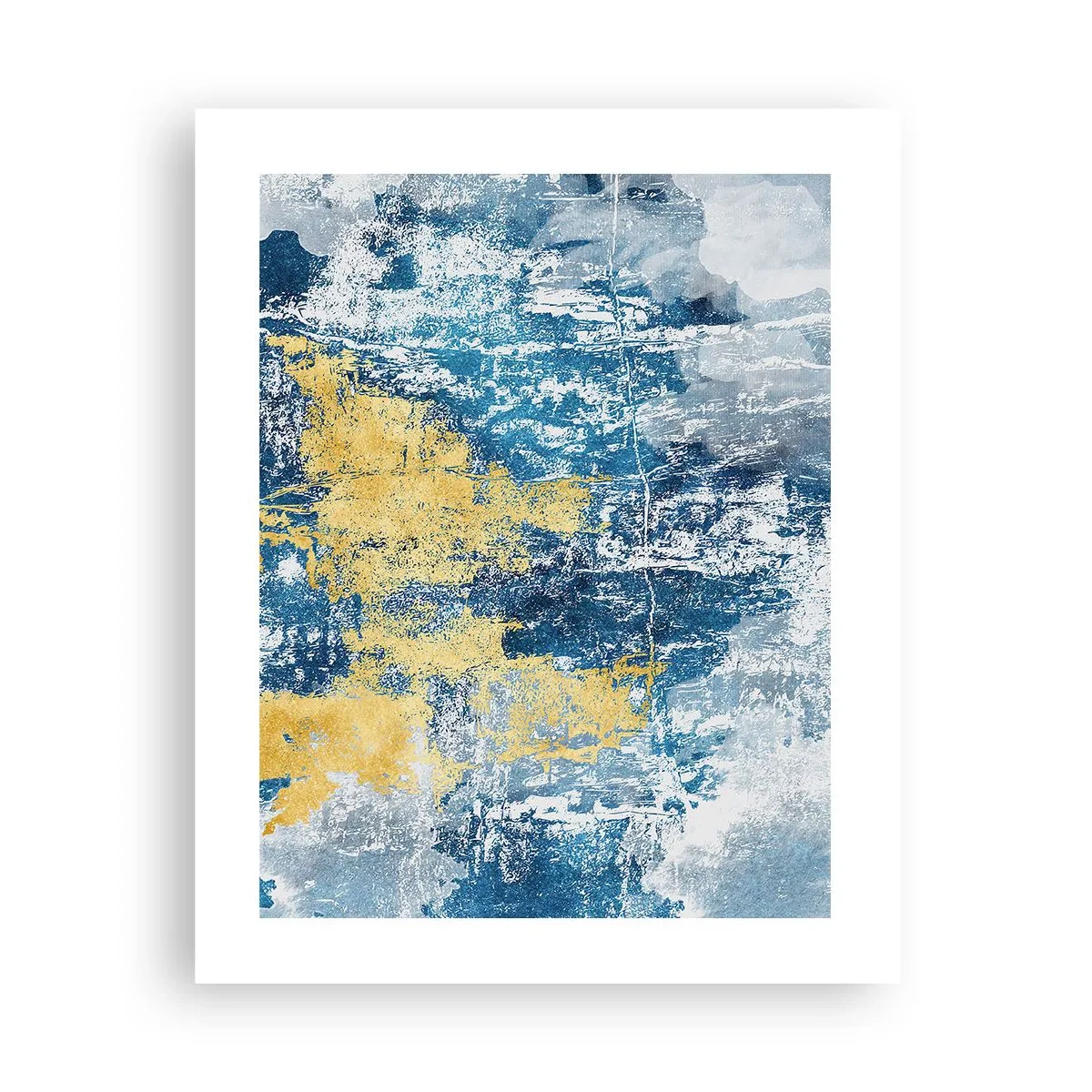 Poster - Abstraktion voller Wetter - 40x50 cm