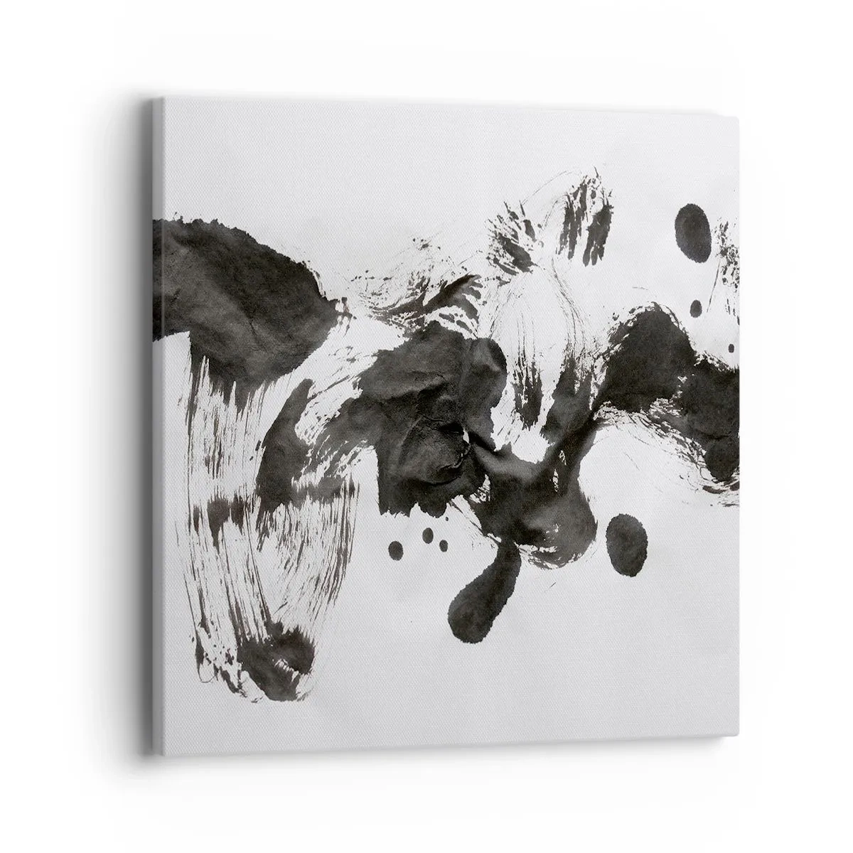 Bild auf Leinwand - Leinwandbild - Obwohl das Wahnsinn ist, steckt darin eine Methode? - 40x40 cm