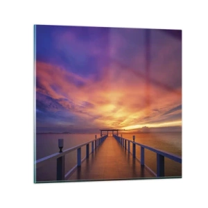 Glasbild - Bild auf glas - Ohne Ende - 30x30 cm