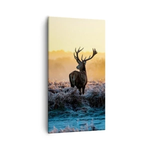 Bild auf Leinwand - Leinwandbild - Gekrönt auf seinem Besitz - 55x100 cm