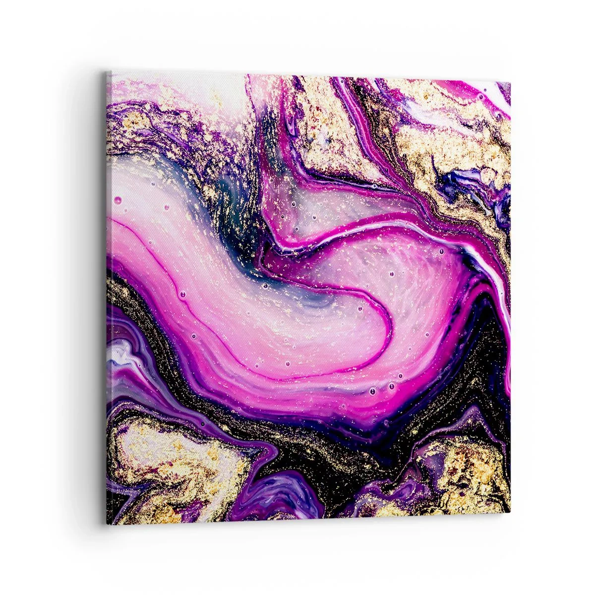 Bild auf Leinwand - Leinwandbild - Ein Moment hinter den Kulissen - 70x70 cm