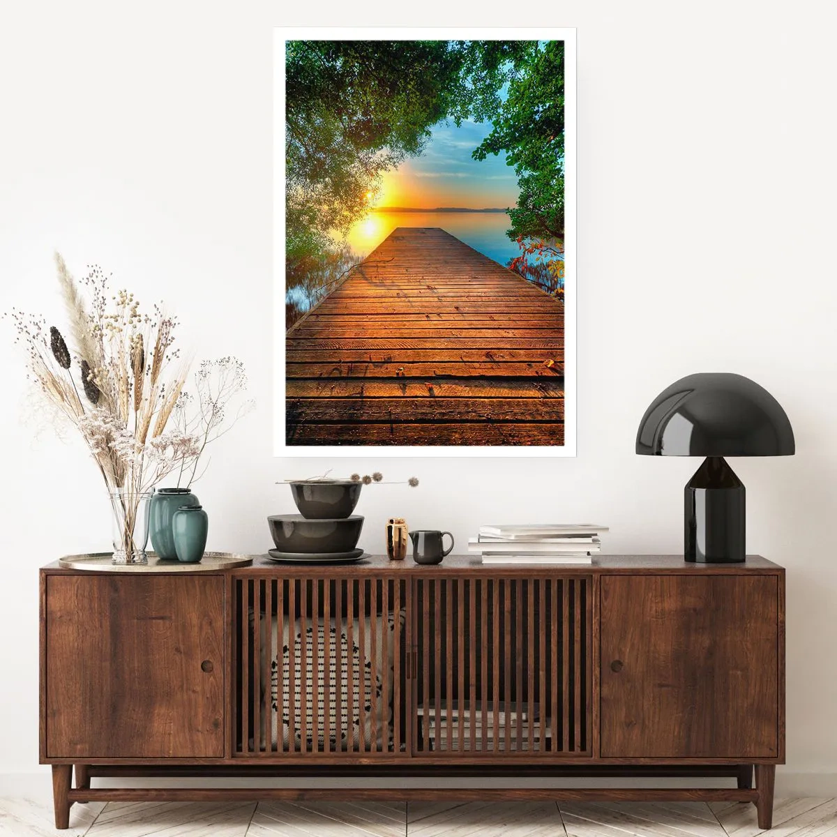 Poster - Nimm dir Zeit, setz dich hin - 70x100 cm