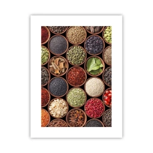 Poster - Alle Aromen der Welt - 30x40 cm