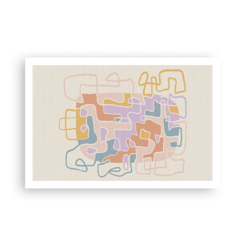 Poster - Labyrinth – ein freudiges Abenteuer - 91x61 cm