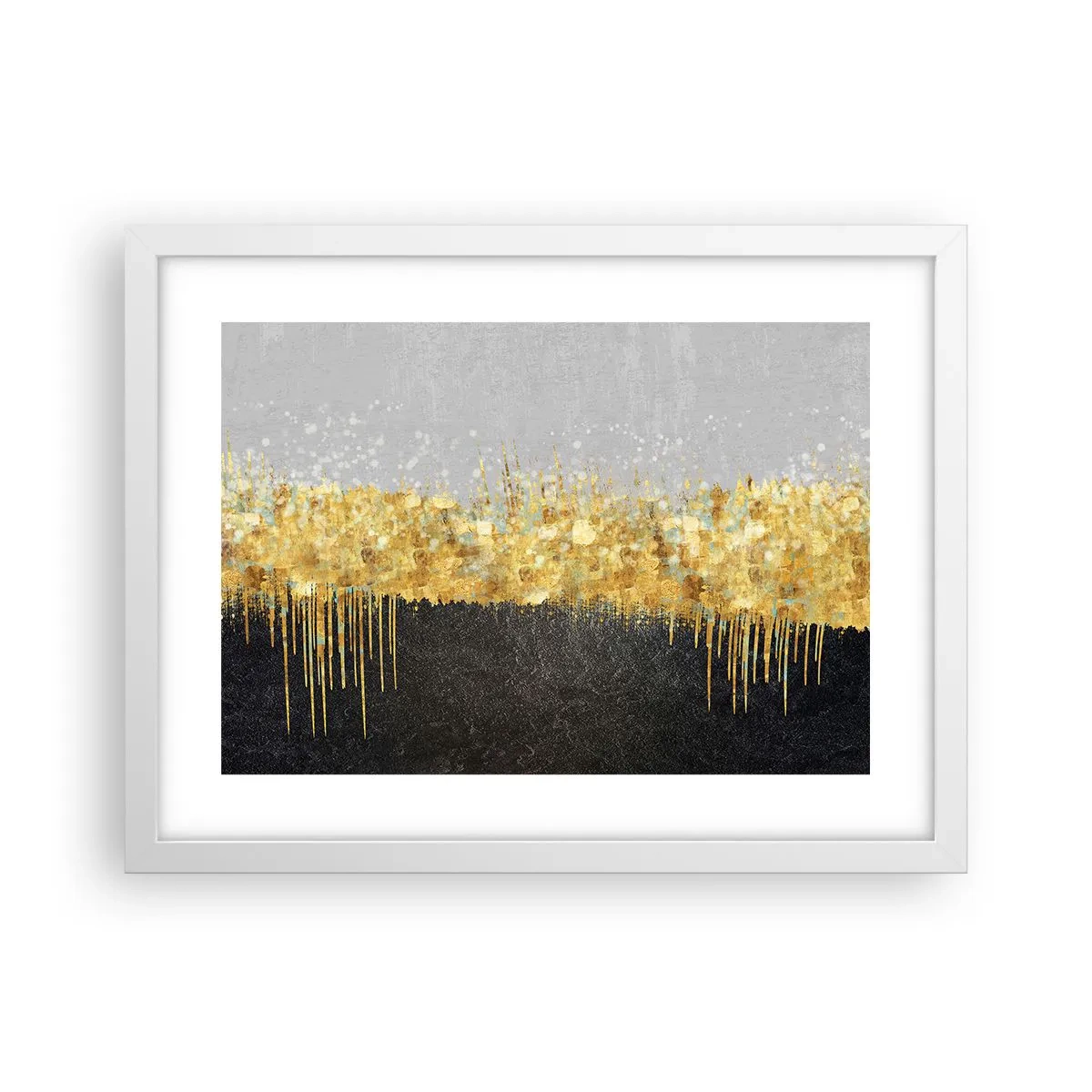 Poster in einem weißen Rahmen - Nach innen und nach oben - 40x30 cm