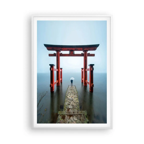 Poster in einem weißen Rahmen - Japanische Träumerei - 70x100 cm